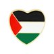 thumbnail image 2 of Insignia de Metal con La Bandera de Palestina | Colores Brillantes, Buena Calidad, Regalo para Simpatizantes | 1 Pin, 2 of 7