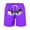 Purple 03, variant on Karymi Swim Trunks Funny Cartoon Face Print Swim Trunks, Quick Dry Elastic Drawstring Waist, Casual Board Shorts with Pockets Various Patterns Available Swim Trunks Ten