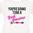 thumbnail image 4 of Inktastic You're Going to Be a Great Grandma Boys or Girls Long Sleeve Baby Bodysuit, 4 of 5