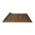 thumbnail image 2 of Ahgly Company Indoor Square Oriental Brown Industrial Area Rugs, 5' Square, 2 of 4