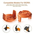 thumbnail image 4 of Spool Cap Cover 50006531 for Cordless Grass Trimmer WG151 - 2 Pcs, 4 of 10