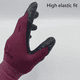 thumbnail image 4 of 2 pares de guantes de látex antideslizantes para jardinería, guantes transpirables a prueba de trabajo para obras de construcción Rojo Verde Cocina, Decoración y Otros, 4 of 5