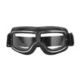 thumbnail image 1 of Wind Sand Protection Motorcycle Goggles Adjustable Tightness Outdoor Motocross Black Transparent, 1 of 17