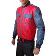 thumbnail image 1 of Veste en Cuir Rouge Veste de Motard en Faux Cuir pour Homme Veste de Motard en Faux Cuir Rouge pour Homme Veste de Motard en Faux Cuir Veste de Motard Rouge Veste en Faux Cuir Taille 5TG, 1 of 4