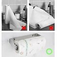 thumbnail image 4 of BR Soporte para toallas de papel de cocina montado en la pared de acero inoxidable, 4 of 5