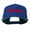 Royal, variant on Formula 1 Embroidered Flat Bill Cap - Navy OSFM