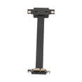 thumbnail image 1 of Extension Cable PCIE 1X Dual Vertical 90° Network Adapter Line with LED Indication 15cm, 1 of 14