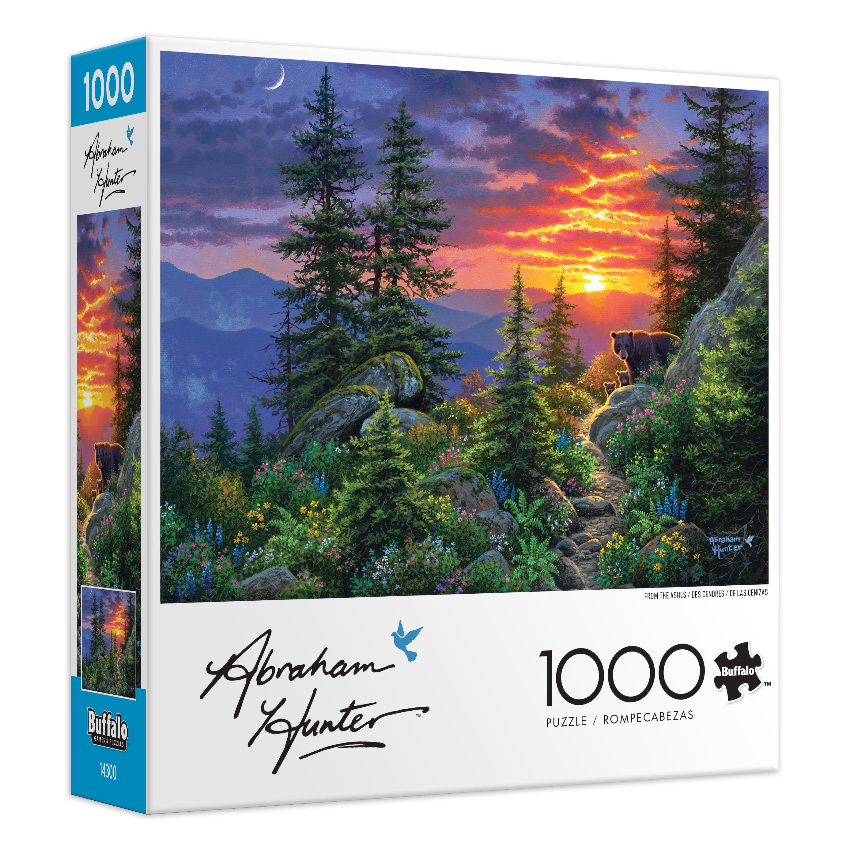 Buffalo Games Abraham Hunter From the Ashes 1000-Piece Interlocking Jigsaw Puzzle for Adults Ages 14+