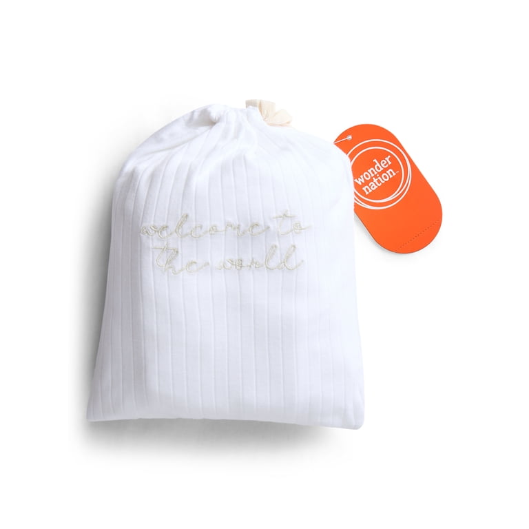 Wonder Nation Organic Cotton Baby Layette, 4-Piece Set photo 2