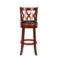 thumbnail image 2 of Safavieh Ethan Oak 29" Bar Stool in Cherry, 2 of 5