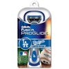 Gillette Fusion Proglide, Manual Razor, LA Dodgers, 1ea