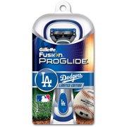 Gillette Fusion Proglide, Manual Razor, LA Dodgers, 1ea