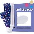 thumbnail image 6 of Kushyshoo Toddler Canvas Shoes Purple Spots Hook and Loop Children Sneakers Size 13, 6 of 7