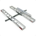 thumbnail image 1 of Black Widow Dual Motorcycle Carrier with Loading Ramp for 2" Hitch, 600 Pound Capacity, 1 of 9