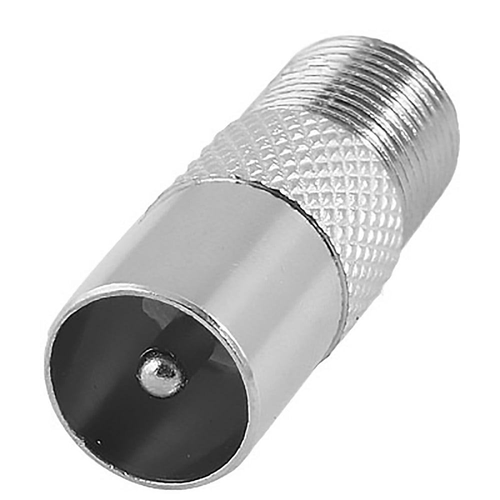 Unique Bargains F Type Female to PAL Male Plug TV Antenna Adapter