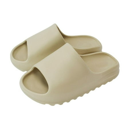 

QWZNDZGR 2021 Women Thick Sole Slippers Indoor Home Non-slip Slippers Graffiti Casual Beach Slides EVA Quality Cartoon Bear Animals Shoes