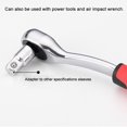 thumbnail image 4 of Wrench Conversion Head, Spanner Sleeve Adapter, Anti-rust Durable  Toughness Motorcycle For Car Black,Electroplating, 4 of 8