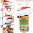 thumbnail image 4 of Abrelatas eléctrico, abrelatas sin borde afilado, abre tus latas con un simple botón, abrelatas apto para alimentos y funciona con pilas., 4 of 5
