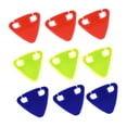 thumbnail image 4 of Señal triangular reflectante para ciclismo nocturno (9x), señal de tráfico triangular de alta visibilidad para bicicletas, reflector brillante para, 4 of 8