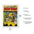 thumbnail image 2 of The Meller Drammer - Starring Mickey Mouse - Vintage Film Movie Poster c.1933 - Fine Art Rolled Canvas Print 27in x 40in, 2 of 4