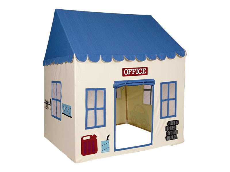 Игровой домик с гаражом. Детский игровой домик с гаражом. Игровой дом гараж с мебелью. Детская палатка супер гараж.