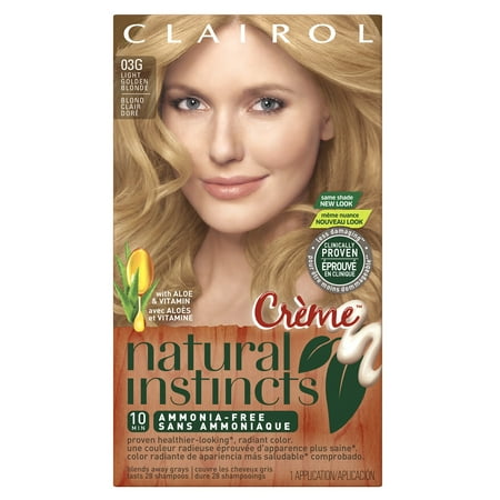 Clairol Natural Instincts Hair Color Cr?me, 03G Honey ...