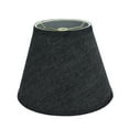thumbnail image 2 of Aspen Creative 32422 Transitional Hardback Empire Shaped Spider Construction Lamp Shade in Grey-Blue, 9" wide (5" x 9" x 7"), 2 of 5