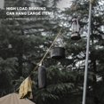 thumbnail image 1 of Escalada Carpa Canopy Lanyard Tendedero Campamento al aire libre Senderismo Cuerda con hebilla (Caqui), 1 of 6