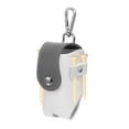 thumbnail image 5 of Golf Ball Waist Bag, Golf Ball Carry Pouch with Tee Holder, Buckle, Clip, White Gray, 5 of 6