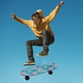 thumbnail image 6 of 33"x9" Skateboard Grip Tape Protector Sheets Nonslip Protection Griptape Sheet for Outdoor Sports Tie-dye Dandelions Pattern, 6 of 7