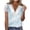 01 Multicolor 12, variant on Fewfanhot Womens T Shirts Short Sleeve Summer V Neck Shirts Work Blouses Business Outfits Fashion Clothing