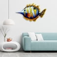thumbnail image 3 of 2 Piezas de Decoración de Pared de Pescado Colgante Perfecl Decoraciones de pared, 3 of 7