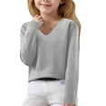 thumbnail image 2 of JSCDRPDWL Girls Tunic Tops Size 14-16 Cute Baby Tees Teen Sweatshirts Size 10/12 Girls Clothes 6t Clothes Boys Big Kids Clothes Girls Size 18-20 Plus Blusas Para Adolescentes 14a16 Niñas Kids, 2 of 7