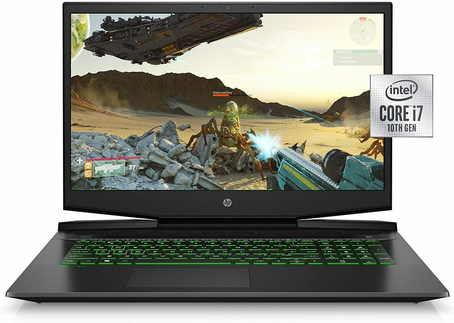 Hp Pavilion Gaming Laptop 17 Inch Intel Core I7 Nvidia Geforce Gtx 1660 Ti With Max Q 16 Gb Ram 256 Gb Ssd Windows 10 Home 17 Cd1030nr Shadow Black Notebook Walmart Com Walmart Com