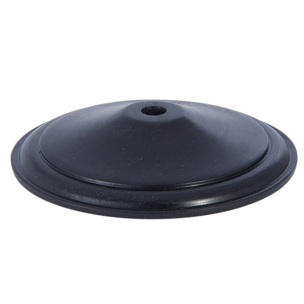 B&P Lamp® Black Finish Wooden Vase Cap (3 Inch)