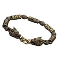 thumbnail image 2 of Dragon Bracelet Antique Bracelet for Hand Wearing Dark Brown Copper Jewelry, 2 of 5