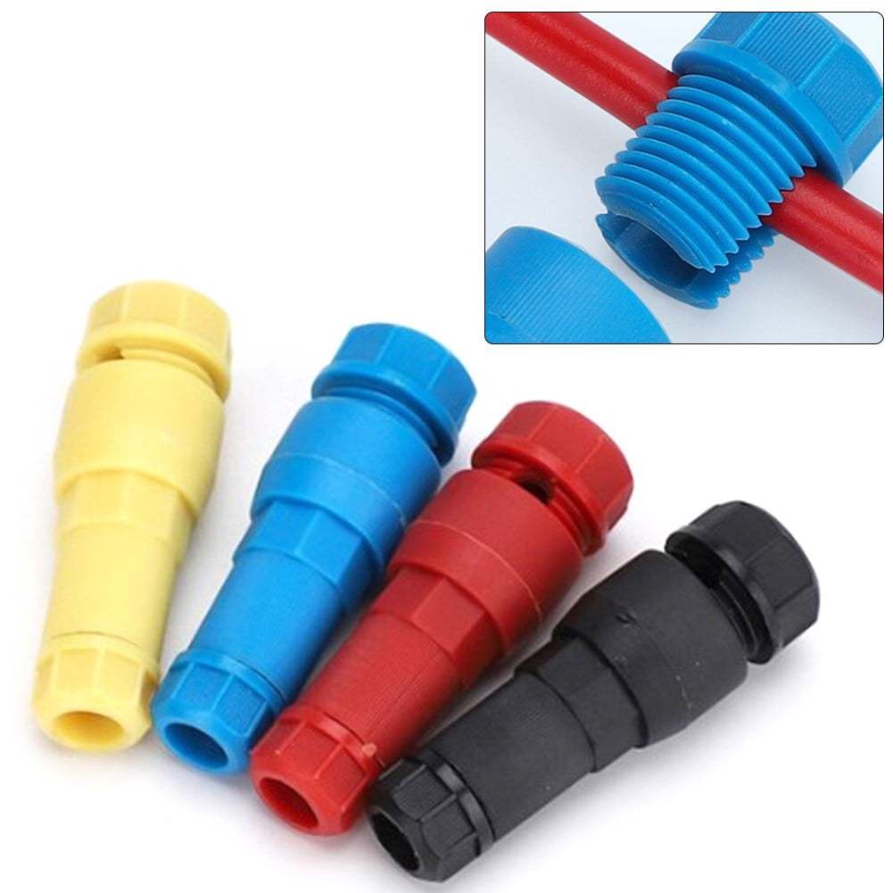 50pcs T-Piercing Quick Connect Wire Connectors for Convenient Landscape Lighting