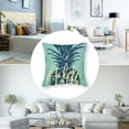 thumbnail image 5 of PIKWEEK Pillow Covers Summer Colorful Fresh Pineapple Tropical Fruit Cotton  Throw Pillow Case Cushion Cover Outdoor Home Couch Decorative Set of 2 Multiple specifications, 5 of 7
