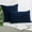 Navy, variant on Aminojy Throw Pillows For Couch 20" X 20" Modern Contemporary Transitional Navy Blue Striped Polyester Throw Pillow ( 2 Count)