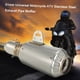 thumbnail image 4 of Tubo de escape moto 51mm universal de la motocicleta ATV El helar del silenciador del tubo de escape TOMSHOO Tubo de escape moto, 4 of 7