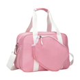 thumbnail image 1 of Bolsa de pickleball para mujeres con correa de hombro ajustable extraíble Multipropósito multipropósito para gimnasio Premium Pickleball Raquet bolso Rosa, 1 of 8