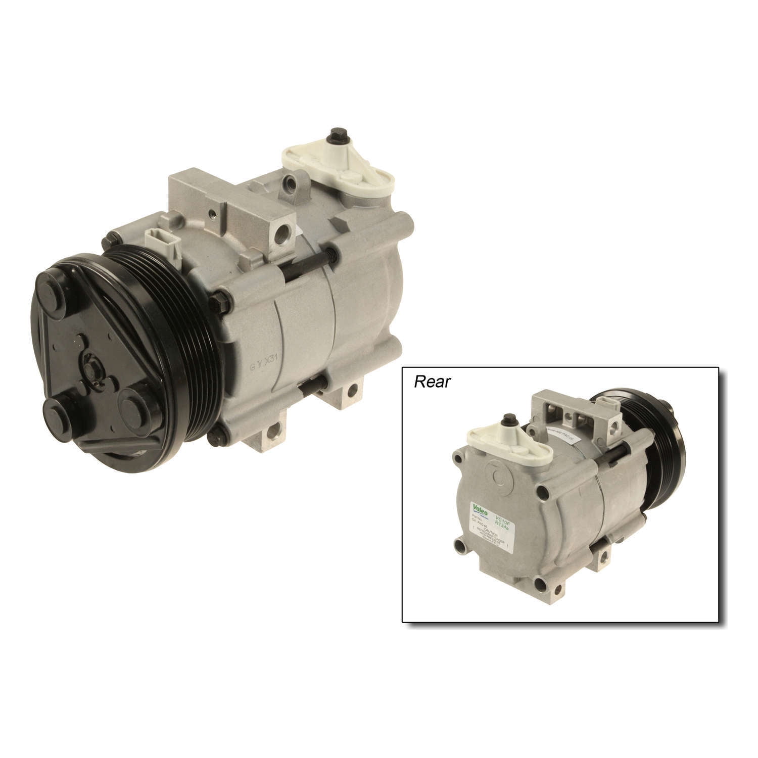 Valeo New w/ Clutch A/C Compressor