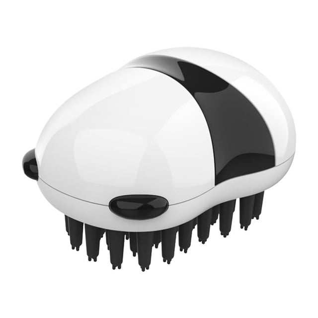 TIELUTT Pet Dog Bath Brush Panda Design Grooming Brush Pet Shower Brush Cleaning Massage Brush Dog Accessories Nearby Accessories Dog Show Bike Rack Dog Dog Owner Accessories Dog Accessories Car