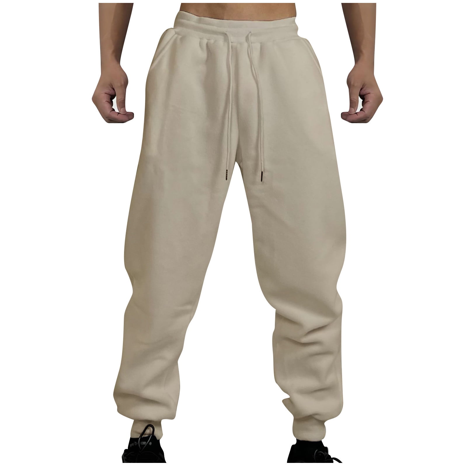 WREESH Men's Sweatpants Jogger Pants Fashion Drawstring WREESH Men's Sweatpants Jogger Pants Fashion Drawstring