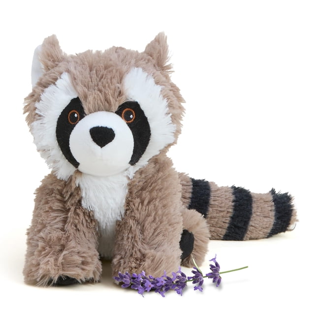 Warmies Junior Pelúcia Terapêutica Guaxinim Micro-ondas 23 cm