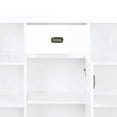 thumbnail image 3 of White Glossy Look - Customizable Shelf Space - Living Area - Efficient Personal Items Organization, 3 of 4