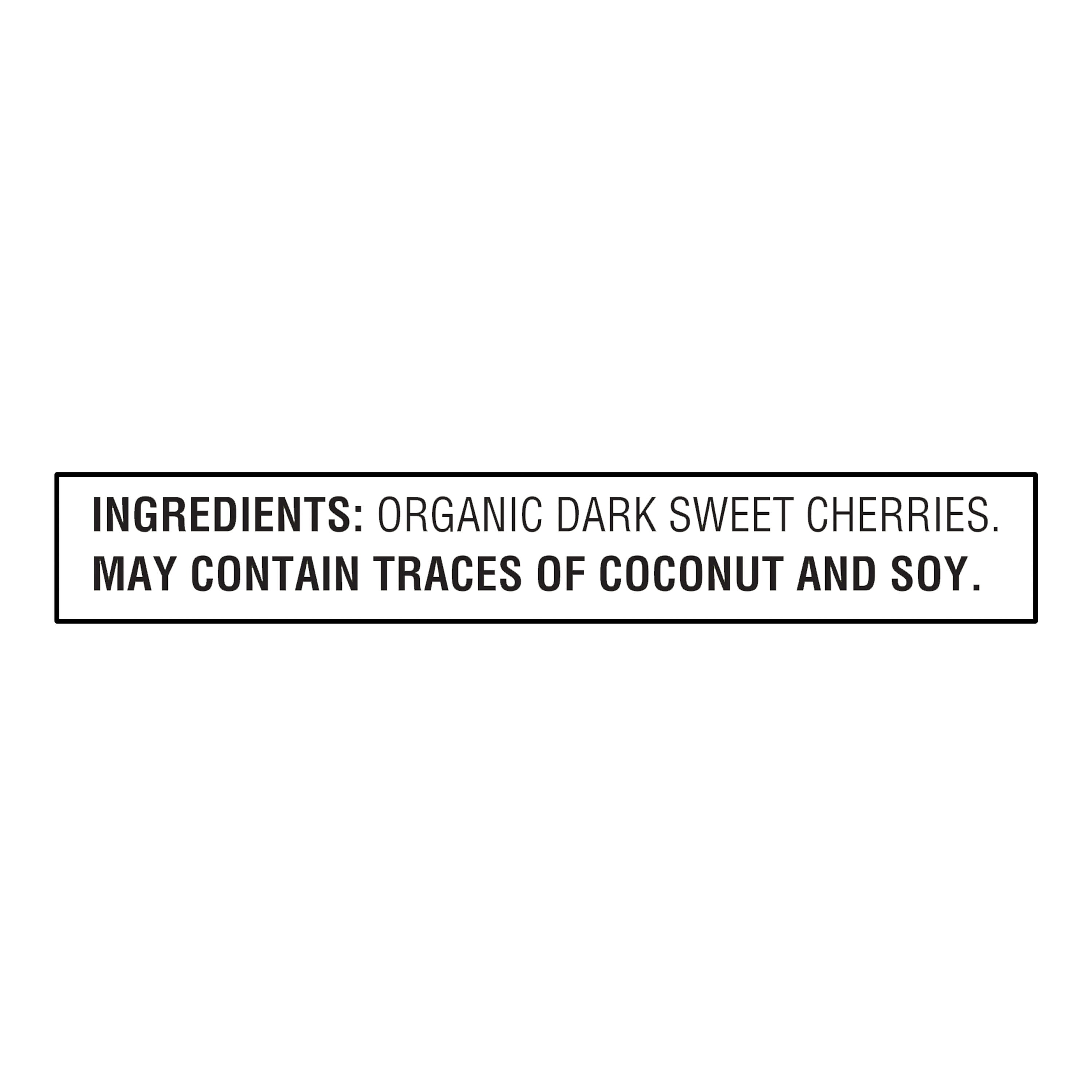 Great Value Organic Dark Sweet Cherries, 10 oz (Frozen)