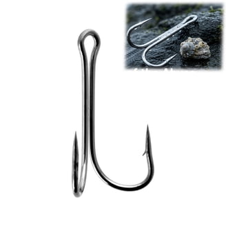 best black fish hook FishTrip 25pcs Inline 5X Strong Circle Hooks, Fishing Hooks for Saltwater and has fine wire for your small baits Mustad 39951NP-BN Demon Perfect Circle