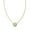 Blue, variant on Everyday Elegance Copper Shell Necklace with Aventurine Gemstones, Adjustable Clavicle Chain Jewelry for Women