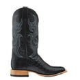 thumbnail image 4 of Horse Power Black Caiman Leather Stacked - Boot Mens Western - Hp8002, 4 of 5